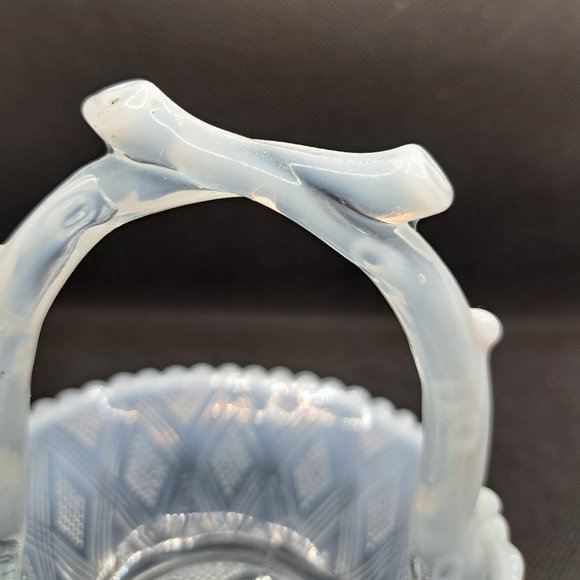 Vintage Fenton Art Glass Basket - Picture 5 of 7